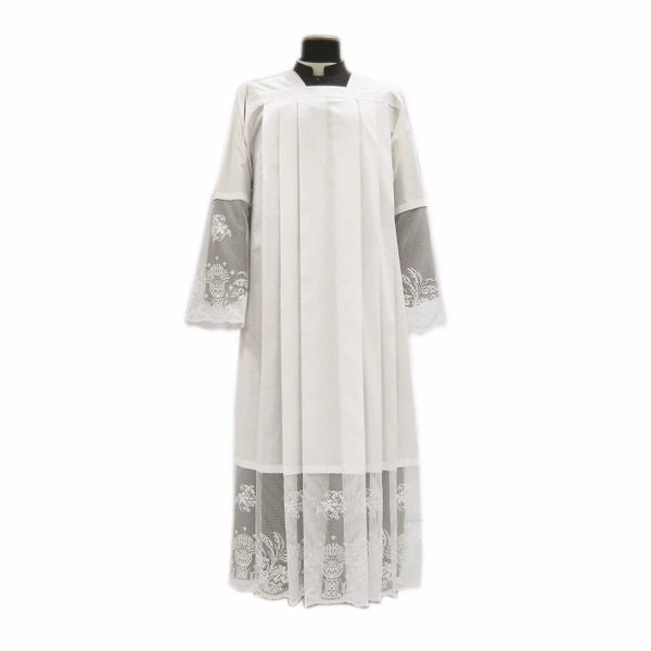 #071 Eucharist Lace Alb | Pullover | Mixed Cotton
