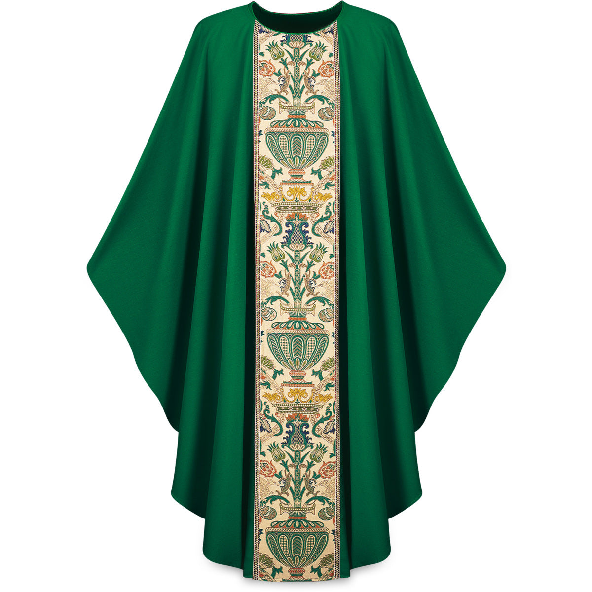 #2749 Regina Coronation Gothic Concelebrants Chasuble | Plain Neck | Poly/Viscose | All Colors