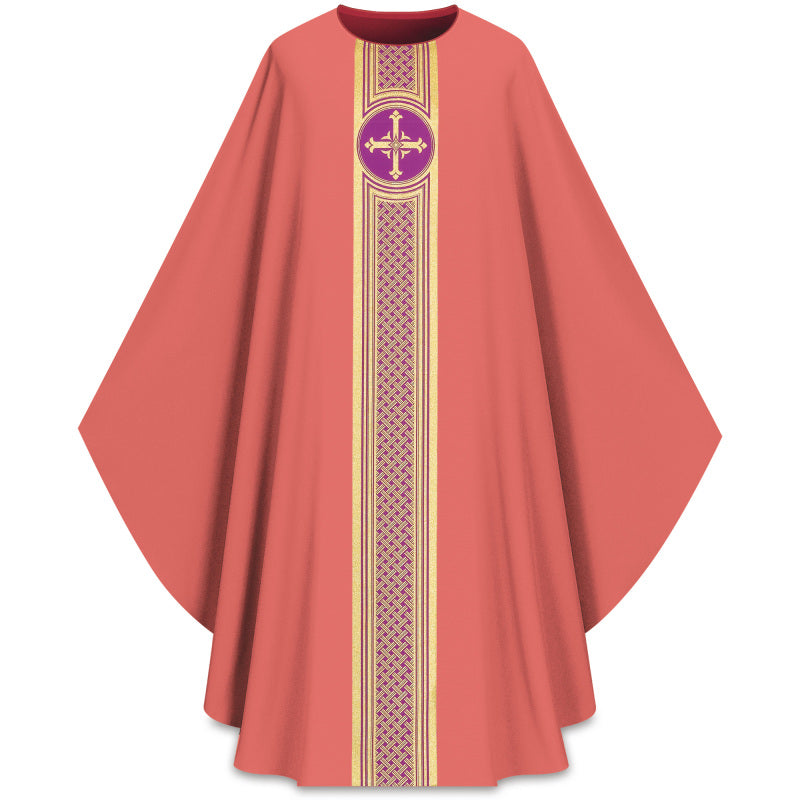 #3627 Gothic Chasuble with Cross Motif