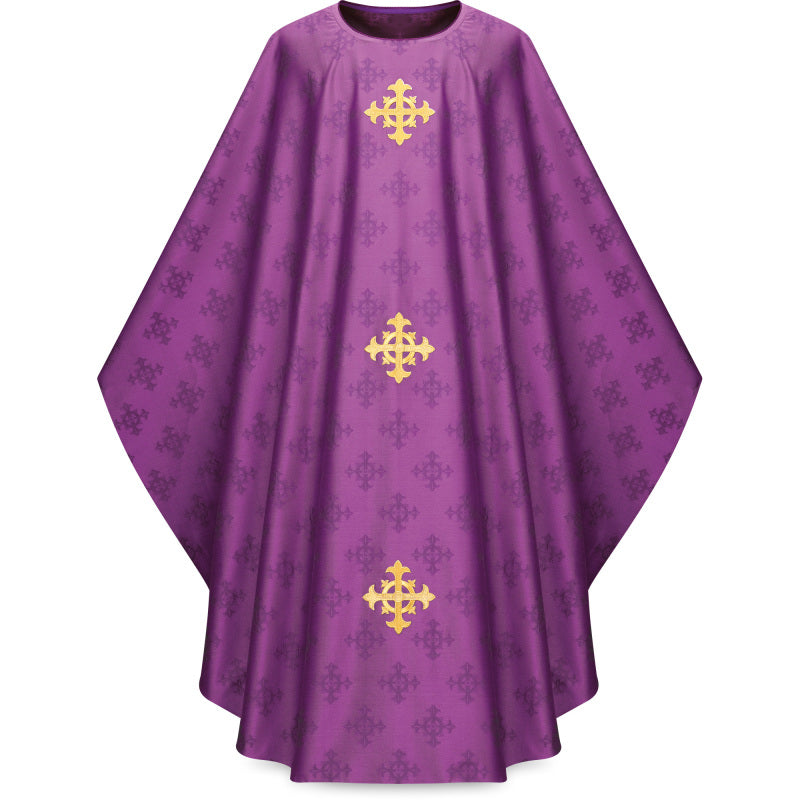 #3978 Gothic Damask Chasuble