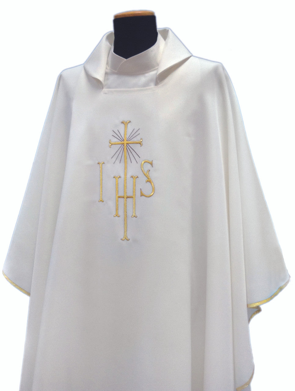 #220 IHS Chasuble | Square Collar | 100% Poly | All Colors | Buy 4 Get 1 Free!