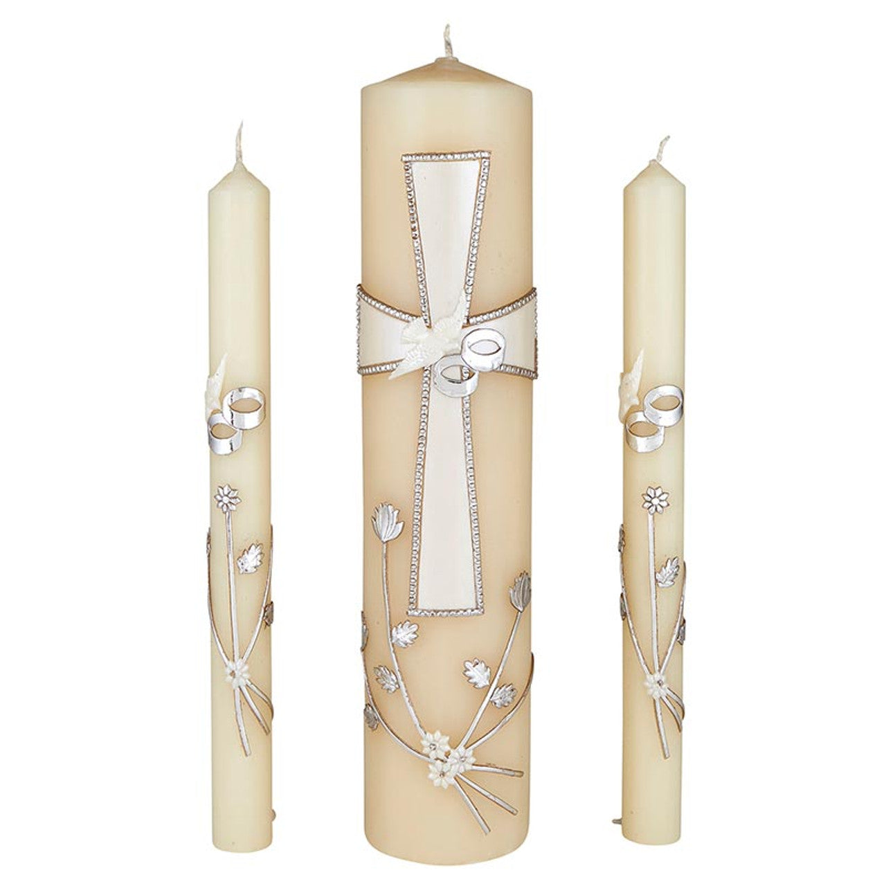 #J6716 Wedding Candle Set