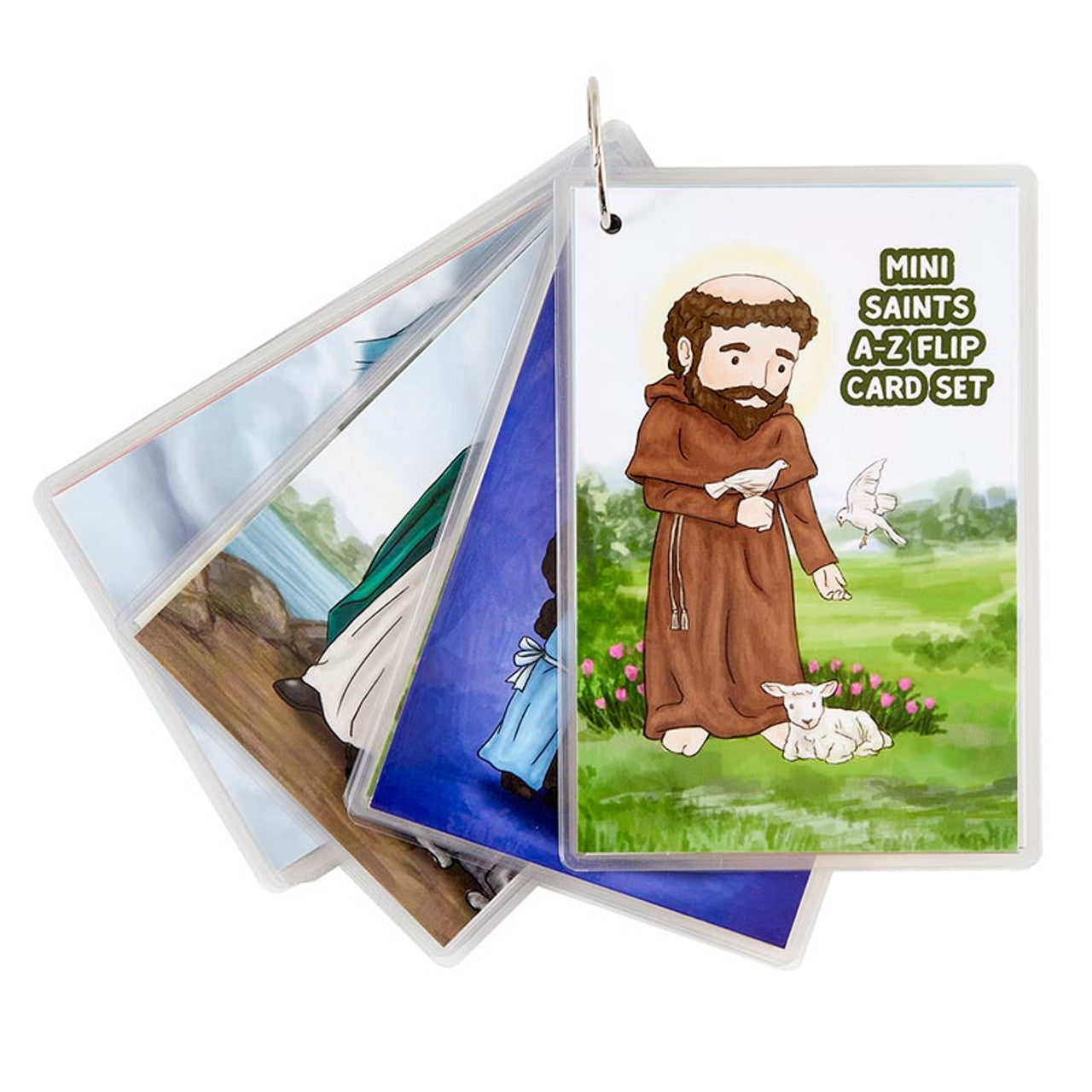 #L5364 Mini Saints Flip Card Set