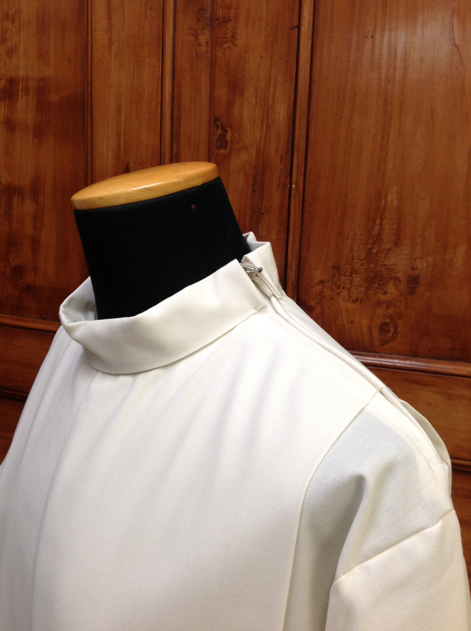 Plain No-Pleat Alb | Zipper Closure | Poly/Cotton | Volume Discount
