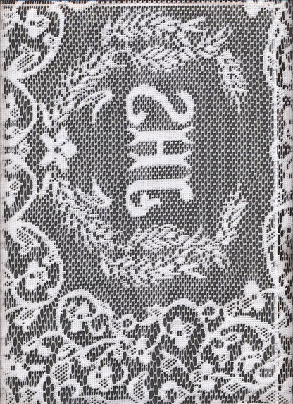 #055 IHS Lace Alb | Pullover | Mixed Cotton