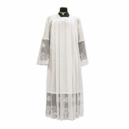 #071 Eucharist Lace Alb | Pullover | Mixed Cotton