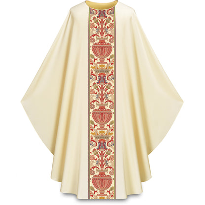 #2749 Regina Coronation Gothic Concelebrants Chasuble | Plain Neck | Poly/Viscose | All Colors