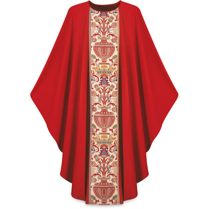 #2749 Regina Coronation Gothic Concelebrants Chasuble | Plain Neck | Poly/Viscose | All Colors