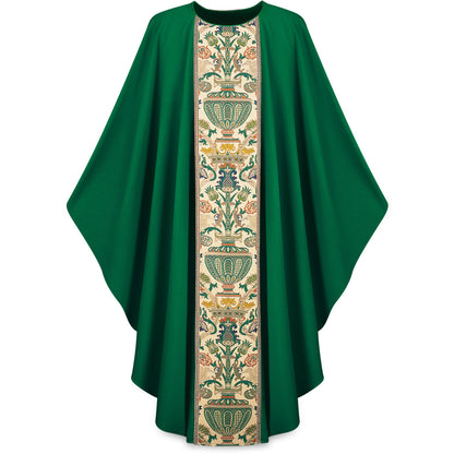#2749 Regina Coronation Gothic Concelebrants Chasuble | Plain Neck | Poly/Viscose | All Colors