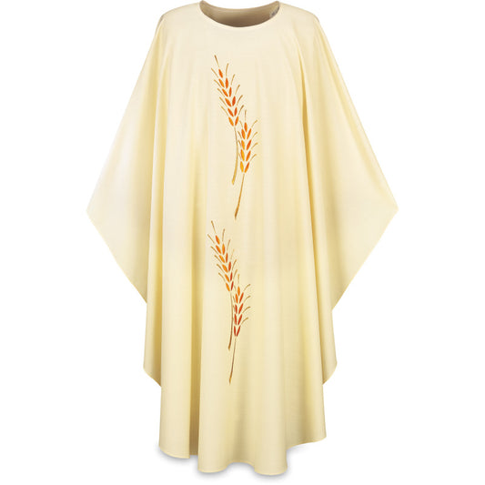 #3277 Embroidered Wheat Chasuble