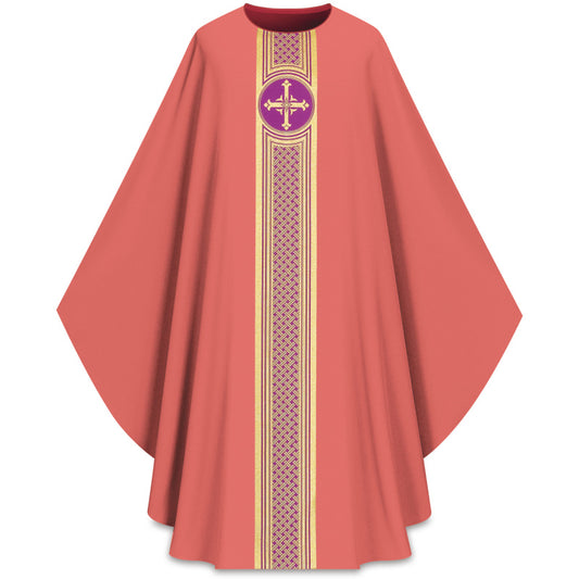 #3627 Gothic Chasuble with Cross Motif