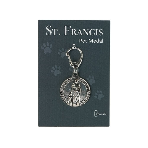 St. Francis Pet Medal Keychain