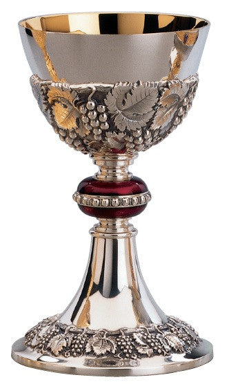 #2350 - Grape & Leaves Chalice