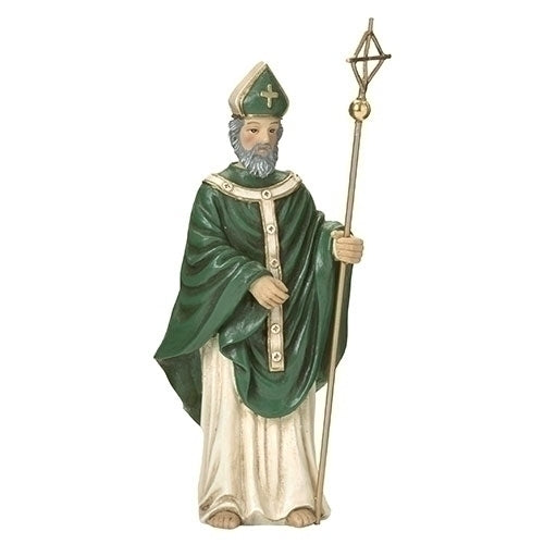 4" St Patrick Figure