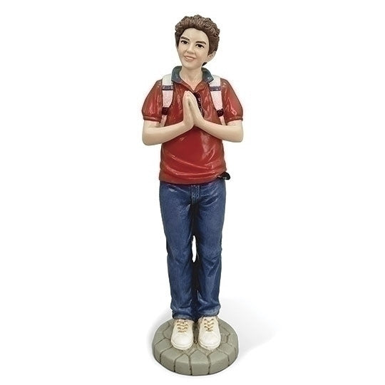 6.25" St. Carlo Acutis Statue | Renaissance Collection | Resin