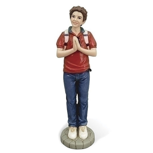 6.25" St. Carlo Acutis Statue | Renaissance Collection | Resin