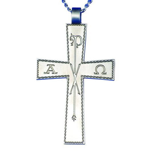 #885622 Chi Rho Pectoral Cross