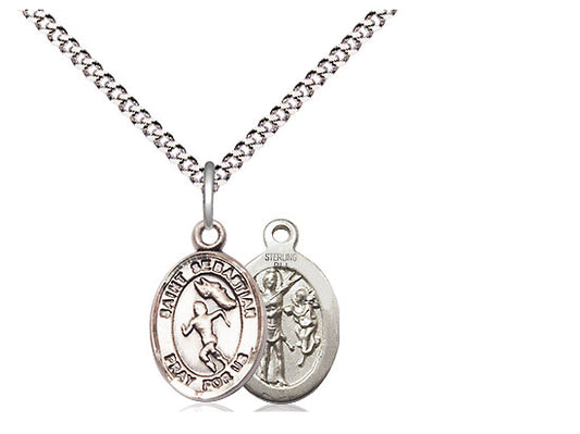 St. Sebastian Track and Field Pendant