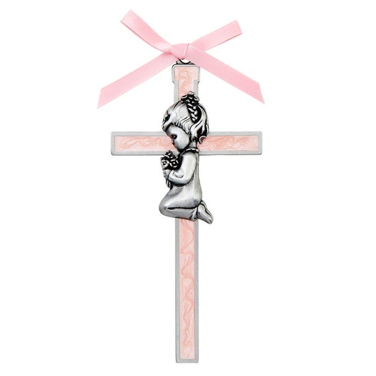 #BK-18077 Girls Crib Cross