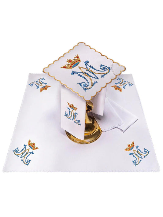 #179 Embroidered Marian Linen Set