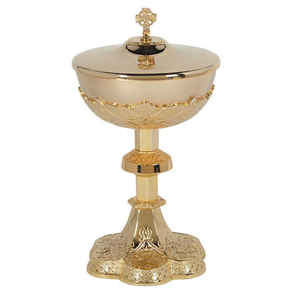 #D1910 Vine Embossed Ciborium