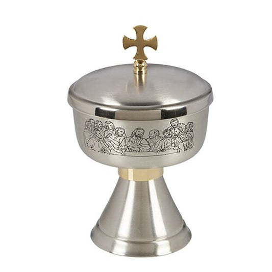 #D1912 Last Supper Etched Ciborium