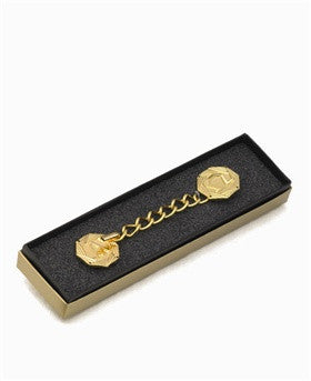 #8435G Alpha Omega Cope Clasp | 24K Gold Plated