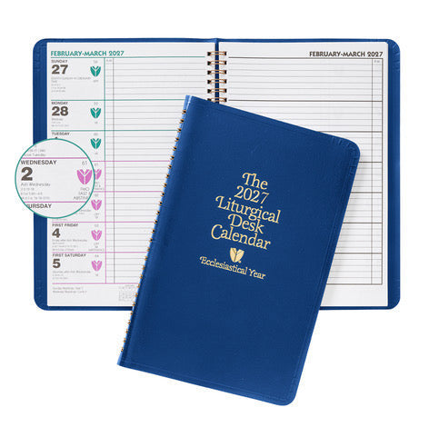 PREORDER & SAVE! | Liturgical Desk Calendar | 2027 | AVAILABLE FEB 2026