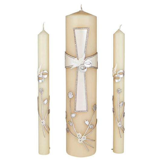 #J6716 Wedding Candle Set