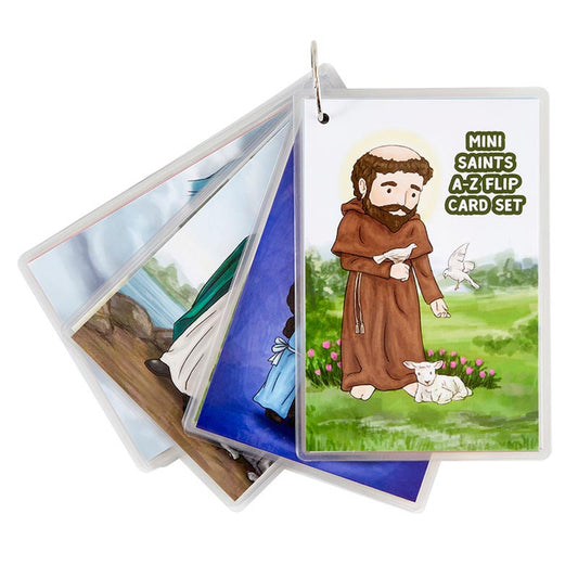 #L5364 Mini Saints Flip Card Set
