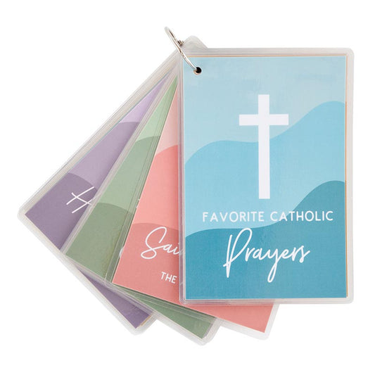 #N1145 Favorite Catholic Prayers Flip Card Set