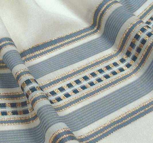 Lightweight Thick Banded Alb | Shoulder Zipper | Mixed Wool