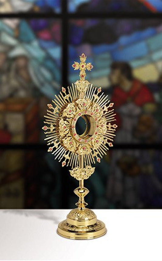 Ornate Monstrance With Case